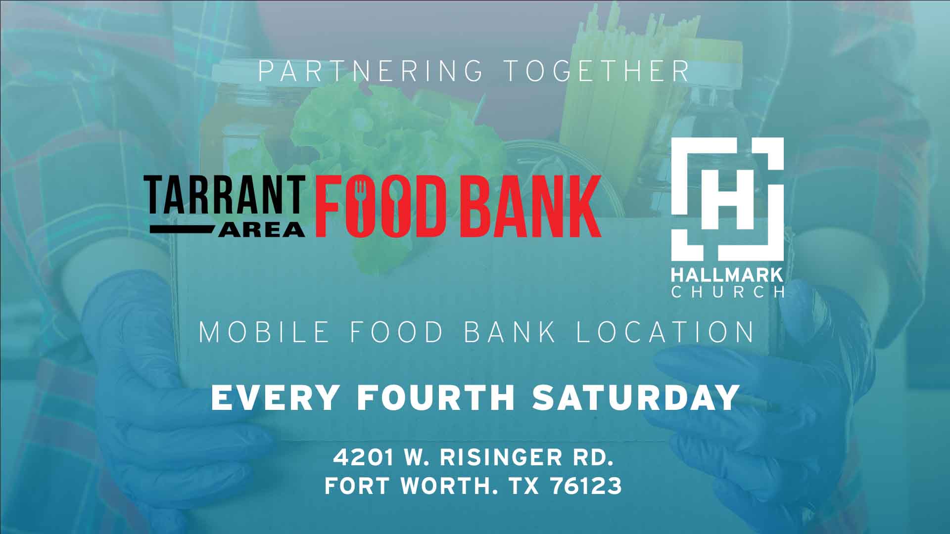 mobile food bank graphic ad