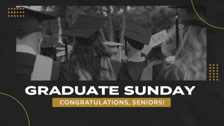 Graduation Sunday!