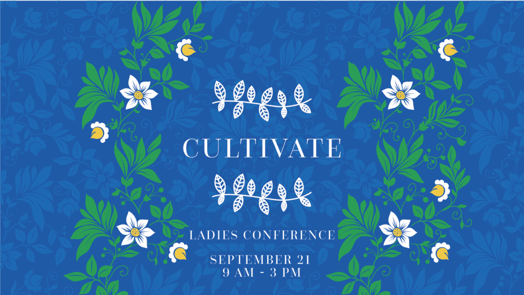ladies conference announcement design