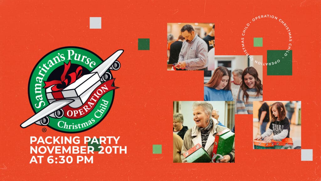 operation christmas child packing party